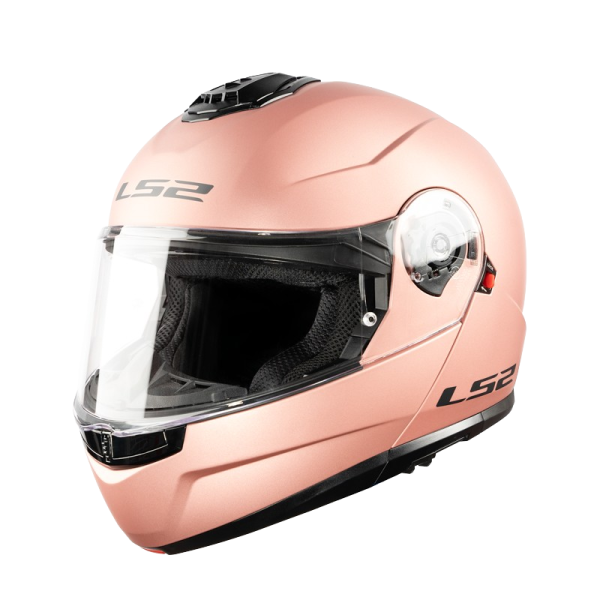 קסדה נפתחת אל אס 2 סטרוב ורוד רוז גולד - LS2 FF908 STROBE II ROSE GOLD