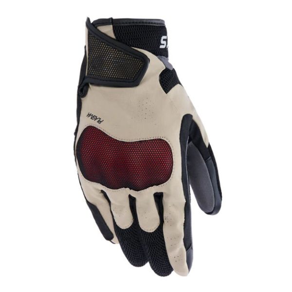 כפפות רכיבה קיץ אלפינסטארס שחור/ בז' - ALPINESTARS MOGRESS AIRFLOW GLOVES