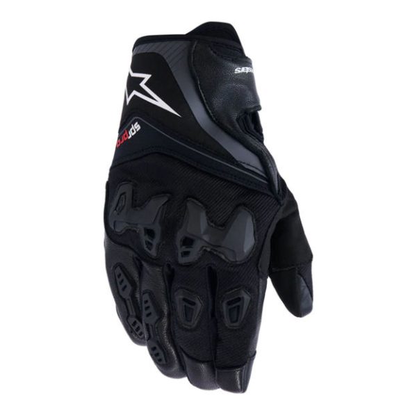 כפפות רכיבה קיץ אלפינסטארס שחור - ALPINESTARS SP-R PRO GLOVES