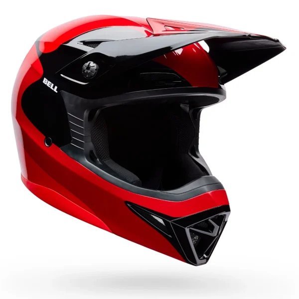 קסדת רכיבה בל אדום/ שחור - BELL MX-10 MIPS RED/ BLACK