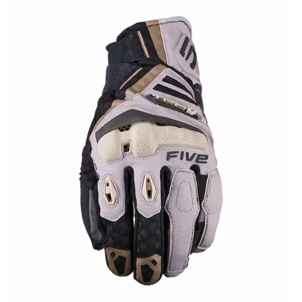 כפפות רכיבה קיץ פייב חום/ שחור - FIVE TFX1 AIRFLOW SHORT