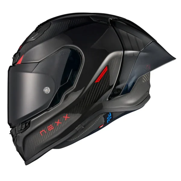קסדה מלאה נקס קרבון מבריק/ אדום - NEXX CARBON HAGIBIS GOLD X.R3R