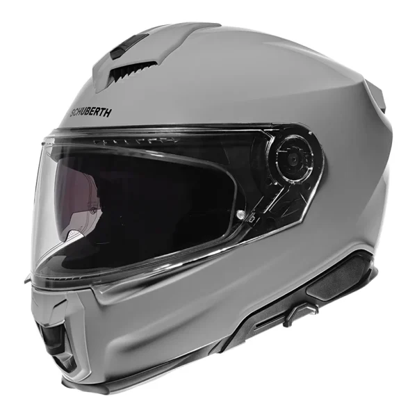 קסדה מלאה שוברט אפור בטון - SCHUBRRTH S3 CONCRETE GREY